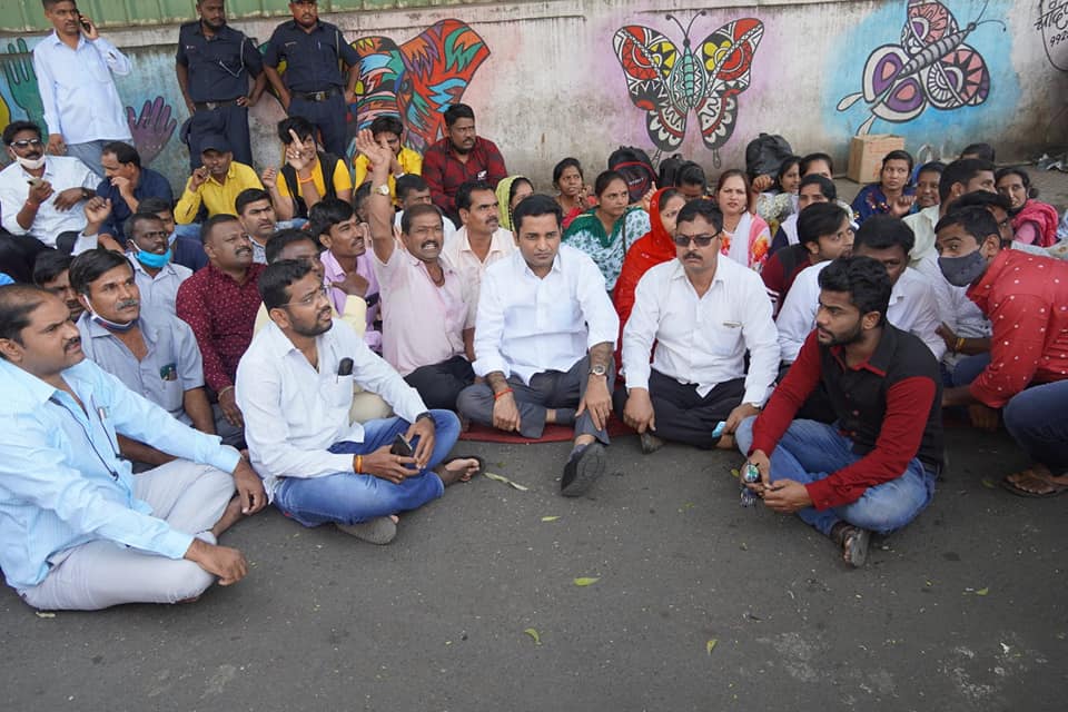 Pune : MSRTC : भाजपचे जगदीश मुळीक म्हणतात; एसटी कर्मचाऱ्यांची आर्थिक स्थिती कोलमडण्यास महाविकास आघाडी सरकारच जबाबदार