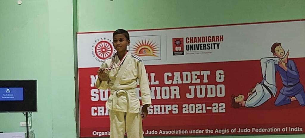 National Judo Tournament : यवतमालच्या वेदांतची सुवर्ण पदकला गवसणी
