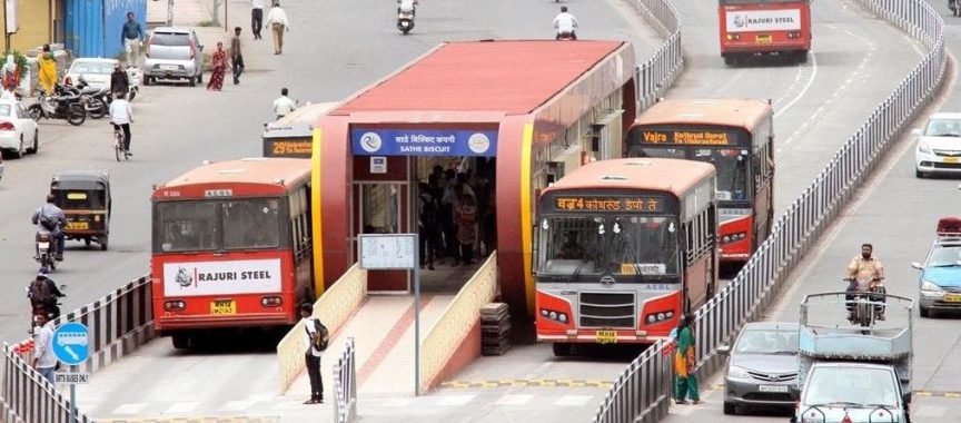 BRTS | PMPML | PMC Pune | बीआरटी मार्गातील बसस्थानकाजवळील पादचारी मार्गामध्ये स्पीड टेबल बसवण्याची पीएमपीची मागणी 