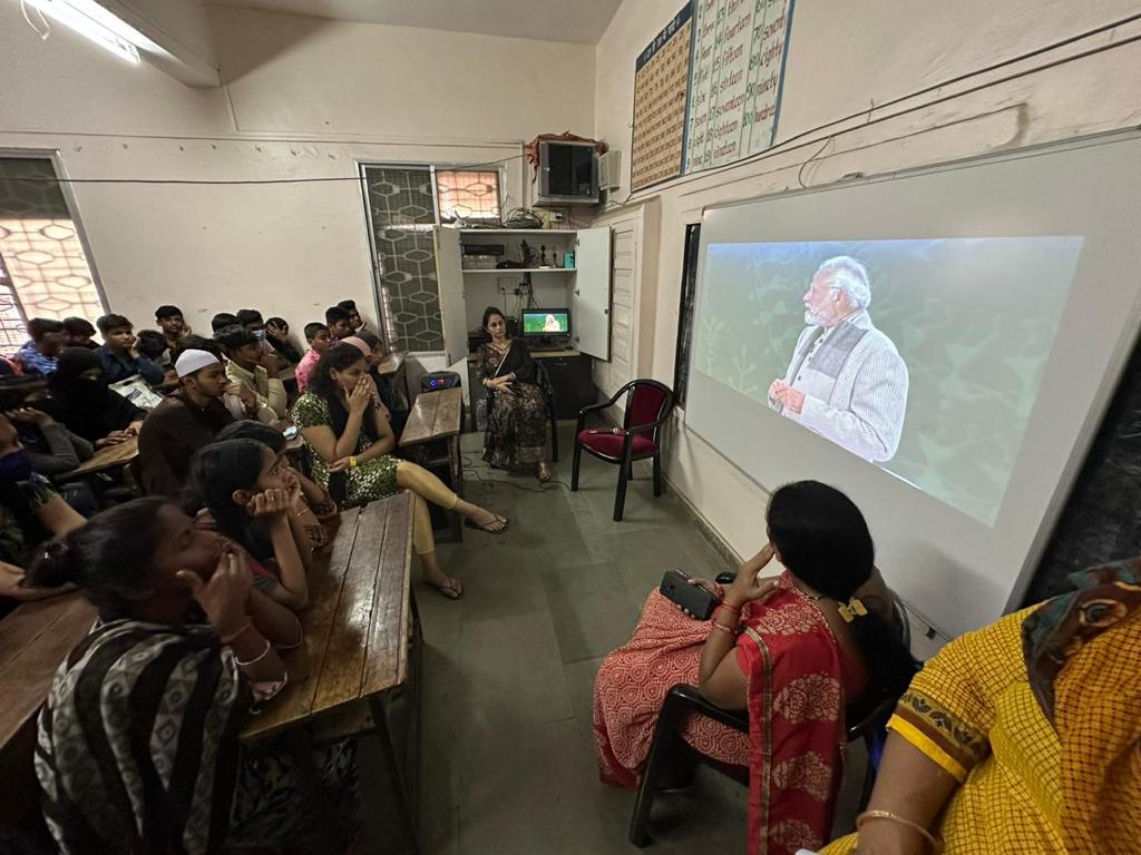 Pariksha pe Charcha | क्रांतीवीर लहुजी वस्ताद शाळेत ‘परीक्षा पे चर्चा’ कार्यक्रम संपन्न