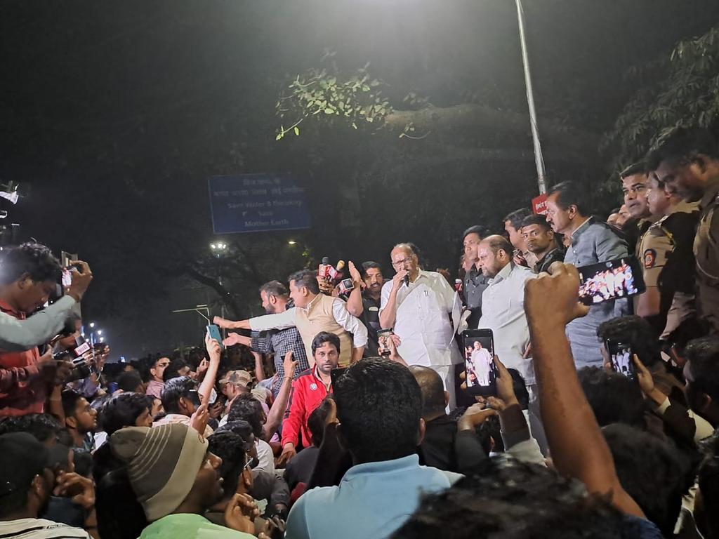 Sharad Pawar | MPSC विद्यार्थ्यांच्या आंदोलनाची शरद पवारांकडून दखल   |रात्री ११ वाजता साधला संवाद