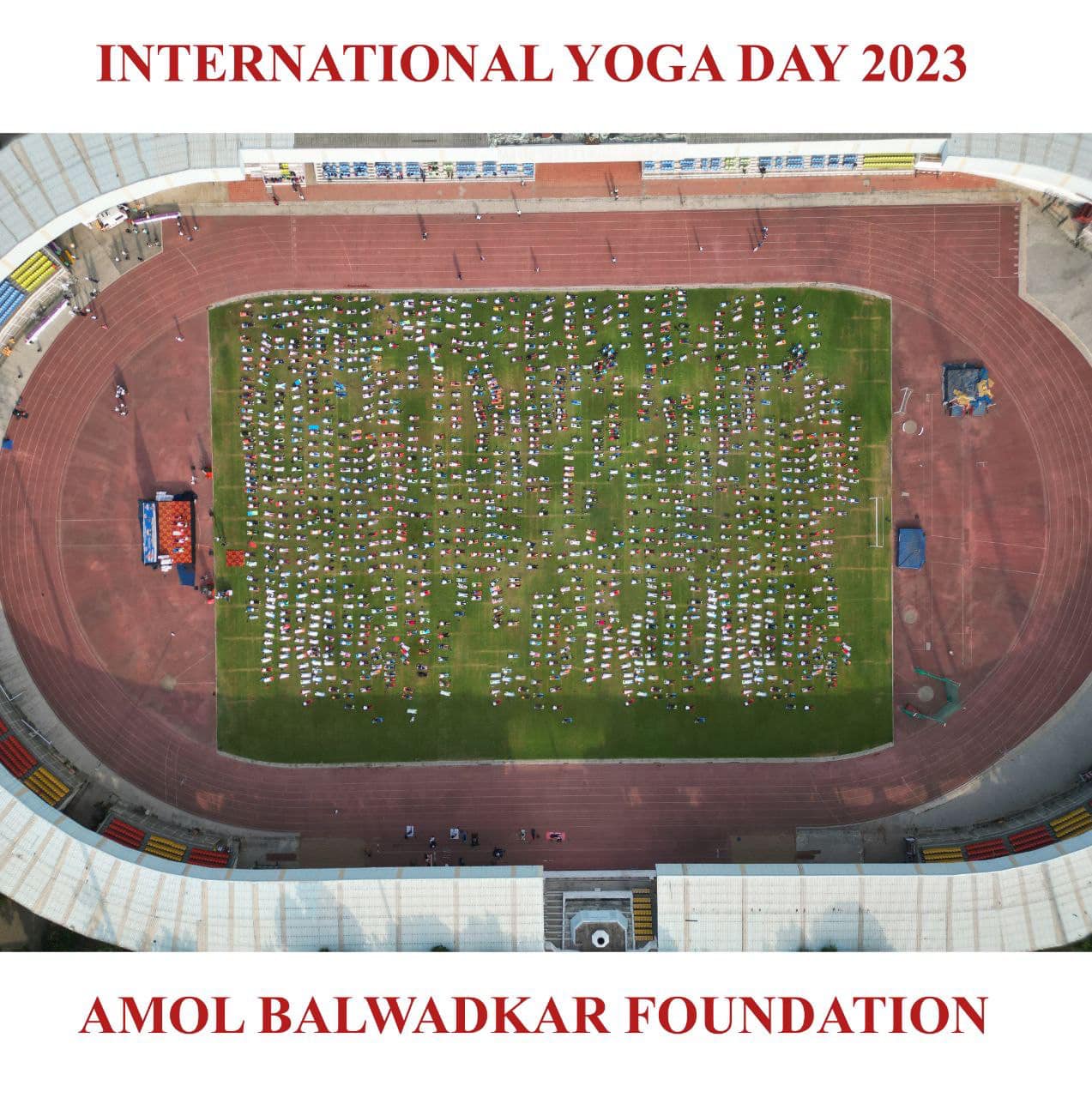Yoga Day 2023 | राज्य शासन व अमोल बालवडकर फाऊंडेशन यांच्या वतीने आंतरराष्ट्रीय योग दिवस साजरा