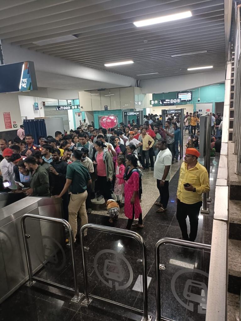 Pune Metro Service | गणेशोत्सवात पुणे मेट्रोची दिवाळी | साडे नऊ लाखाहून अधिक लोकांचा प्रवास | दीड कोटी पर्यंत मिळाले उत्पन्न