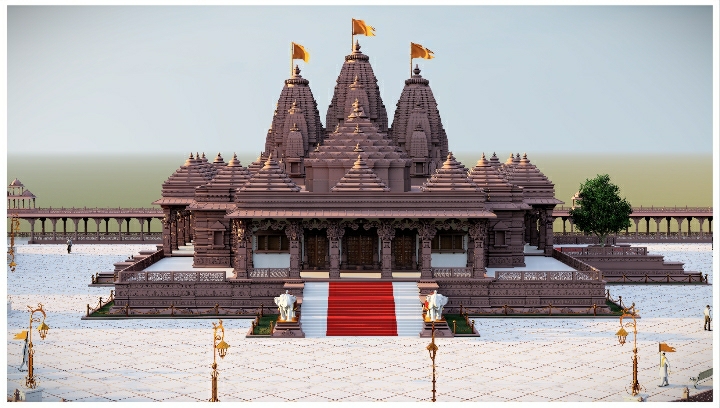 Temple on Bhandara Hill | भंडारा डोंगरावर साकारतेय नागरशैलीतले महाराष्ट्रातील सर्वात मोठे मंदिर