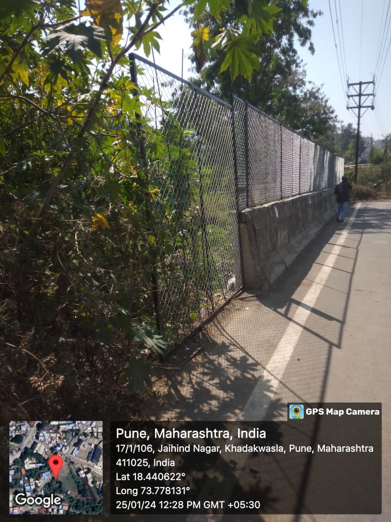 PMC Sinhgadh Road Kshetriya Karyalay | अखेर ओढे नाल्यांवर बसल्या संरक्षक जाळ्या
