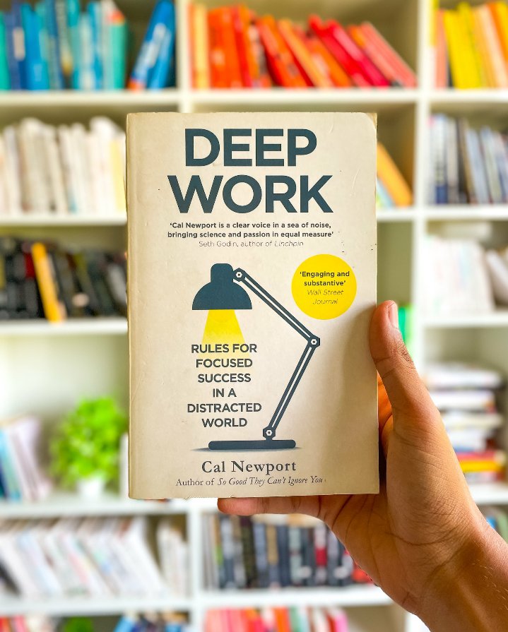 Deep Work – Book by Cal Newport |  Study this book and get more success